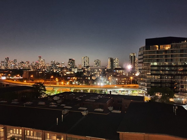 vue de Toronto la nuit